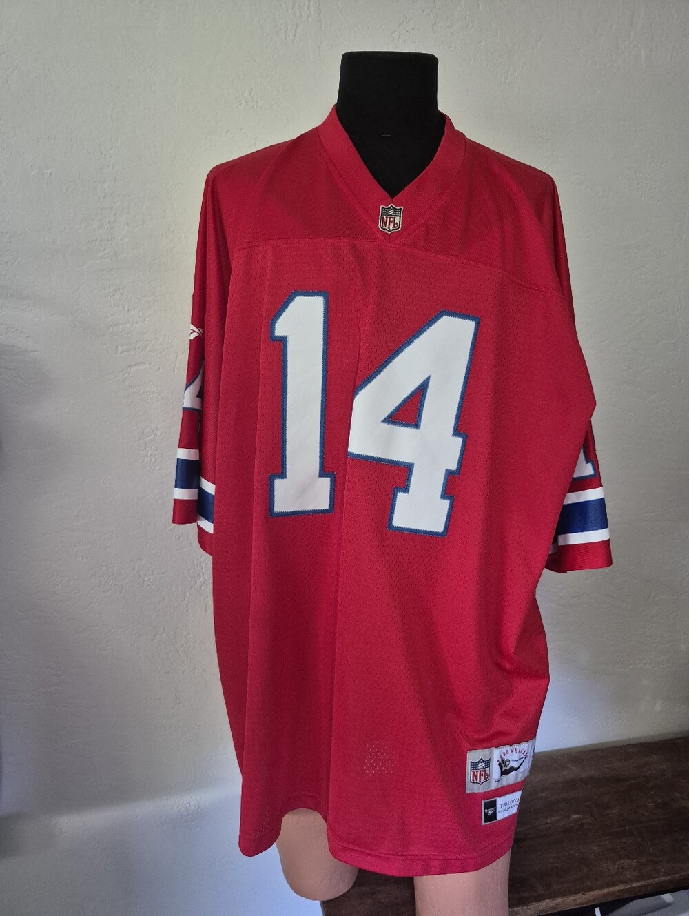 Steve Grogan Throwback Jersey 3X